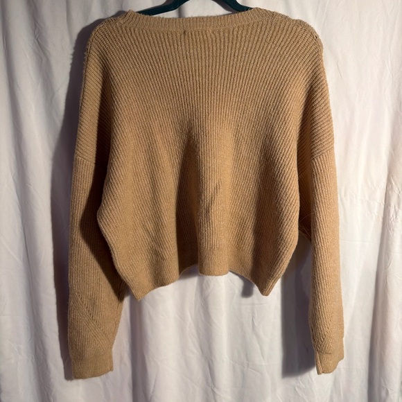 Full Tilt Tan Crew Neck Sweater - Picture 2 of 3